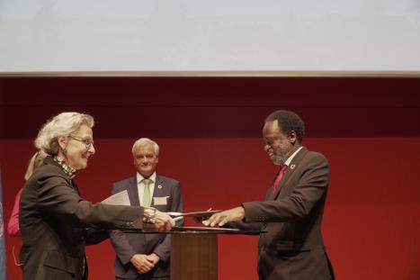 MOU Signing at UNU-FLORES